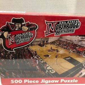 New Cal State Northridge Matadors Basketball 500 Piece Puzzle Factory Sealed